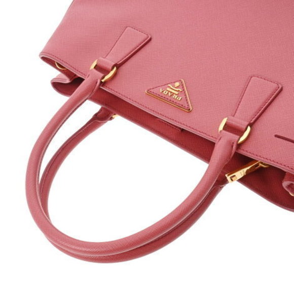 PRADA bag pink Saffiano handbag - Picture 4 of 12